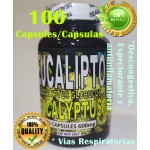 Hojas de Eucalipto eucalyptus leaf 100 Capsulas/ Capsules Pulmones y vias respiratorias !!!